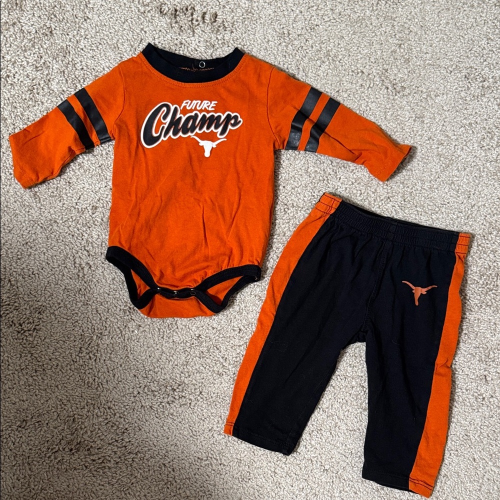 University of Texas Future Champ Baby Outfit